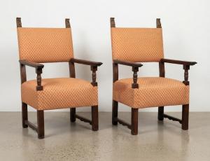 Pareja de sillones, Toscana, siglo XVI